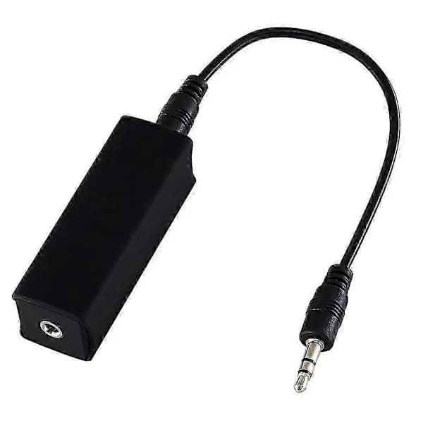 3,5 mm Anti-Interferenskabel Jordloop Brusisolator för Stereo Billjud