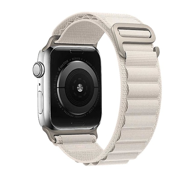 Alpine Loop-armband för Apple Watch Rem 49 mm 44 mm 40 mm 45 mm 41 mm 42 mm 38 mm 38 40 44 45 mm Armband iWatch Ultra Series 7 6 3 Se 8 stjärnljus starlight 42 44 45 49mm