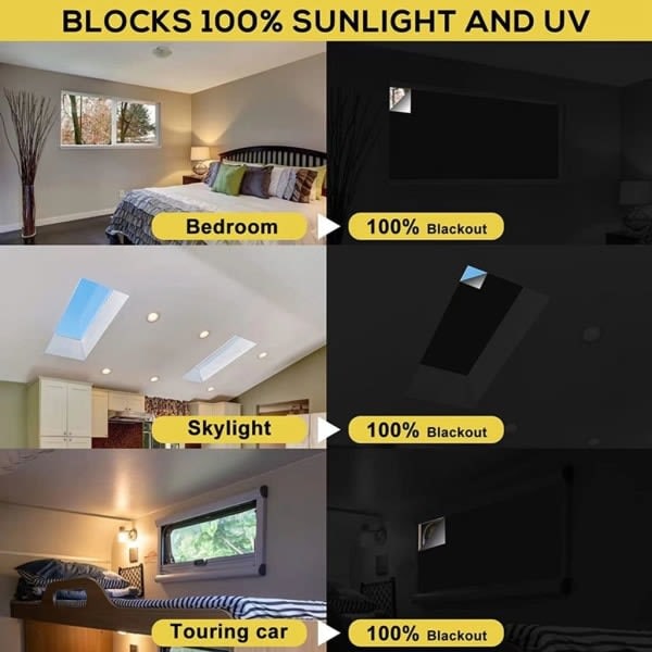 CASA 150*200cm pimennysverho aurinkosuoja 100% pimentävä lämpöpinnoitekalvo