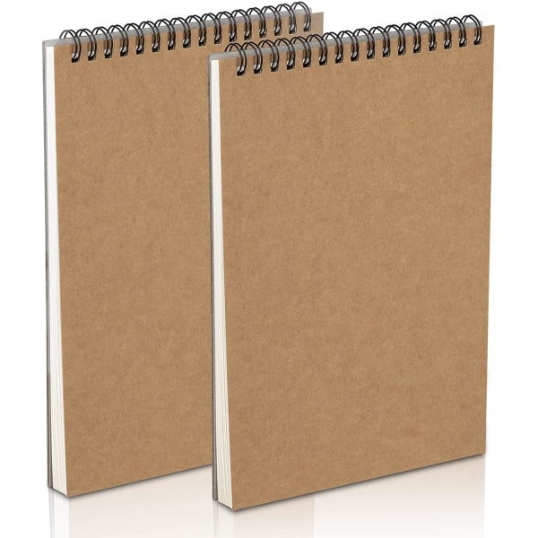 A5 Skissblock 30 blad Spiralbunden Ritpapper Skissblock NOK