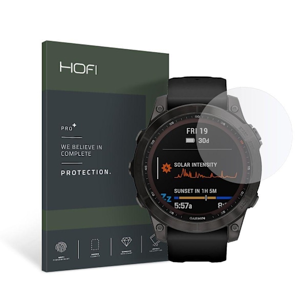 HOFI Garmin Fenix 7 Näytönsuoja Pro+ Karkaistu Lasi