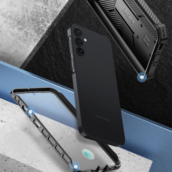 Supcase Galaxy A55 5G Deksel Iblsn ArmorBox Svart