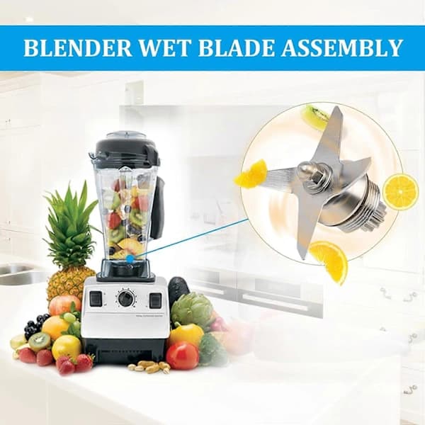 Erstatningsdel til vådt blenderblad til Vitamix 5200-serien Blender Mixer 64oz beholder