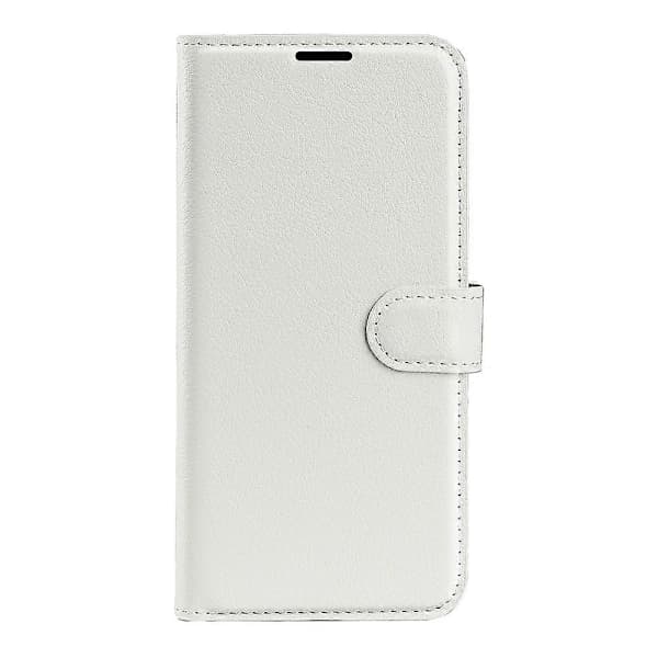 Case for Samsung Galaxy S25 FE Litchi Texture Shockproof Leather Wallet Case White