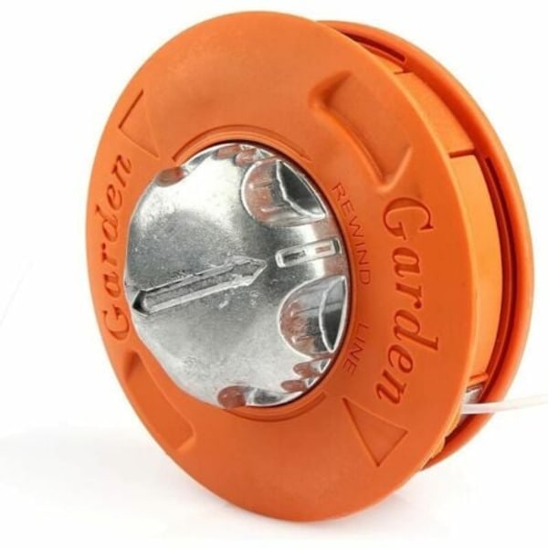 Universellt trimmerhuvud i legering M10 x 1,25 - Rak axel - För grästrimmer - Tålig, Superma, orange.ca