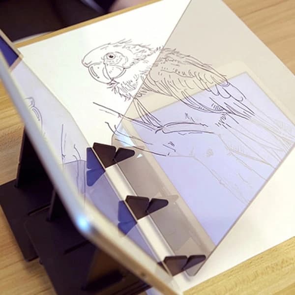 [CA] Sketch Wizard Spårningsritbord Optisk Ritprojektor Målning Svart OneSize