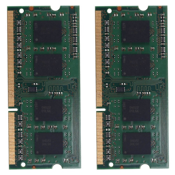 CASA 2X DDR3 2GB Laptop Hukommelse Ram 1RX8 PC3-10600S 1333Mhz 204Pin 1.5V Højtydende Notebook RAM