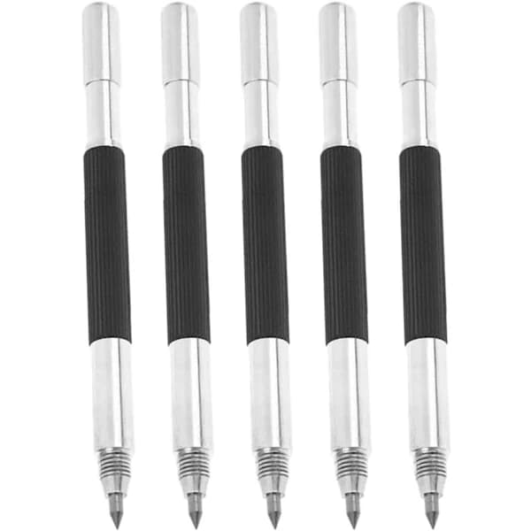 10-pack dubbla spetsmarkörer för metall, glas, trä