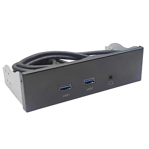 USB3.2 GEN1 Floppy Drive Slot HD-AUDIO Audio Frontpanel 5,25-tums Optisk Frontpanel Stöd för 2x USB