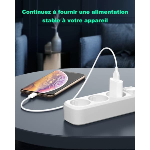2-pakning lader USB-uttak, strømadapter for 1-FA-