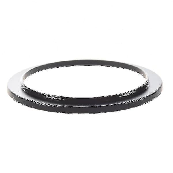 Kameradeler 62mm-72mm Objektivfilter Step Up Ring Adapter Svart