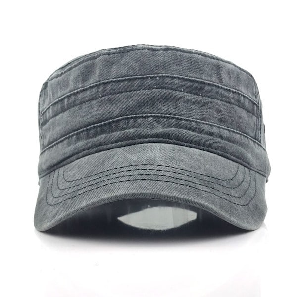 Vasket militær caps i bomull kadett armé caps unik vintage design (JS)