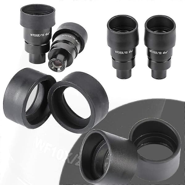 Gummiokularbeskyttelse Øyebeskyttelse Sylinder Øyebeskyttelse Mikroskop Kikkert 32-36mm Flat vinkel Flat angle