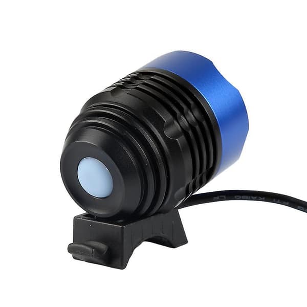 Oppladbar Sykkellykt Frontlys Vanntett LED Sterk Svart Lys Blcak Light
