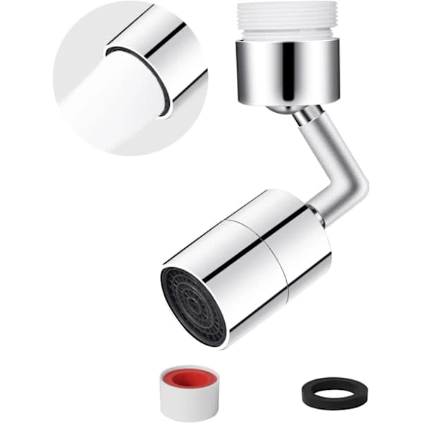 720° Svingbar Kranlufter, Anti-Splash Filter Kranlufter, Zi