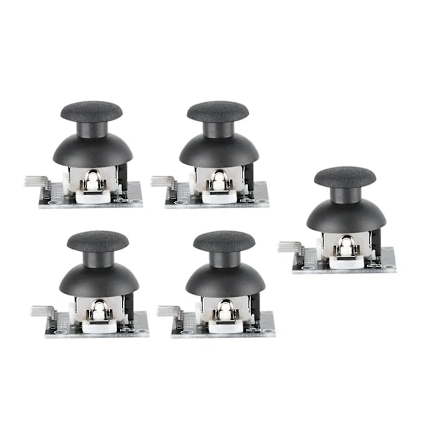 5 stk. Dual-akset Joystick-modul til Arduino-spilcontroller