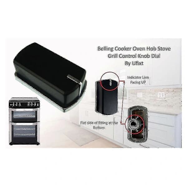 Belling Spis Ugn Häll Grill Kontrollvred Rattar X 8