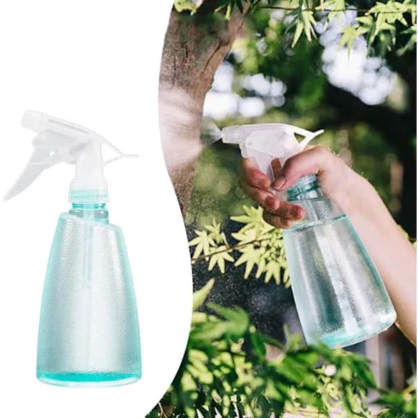 2 kpl suihkepulloa, 500 ml tyhjiä vesisuihkepulloja kädessä pidettävä sumutin