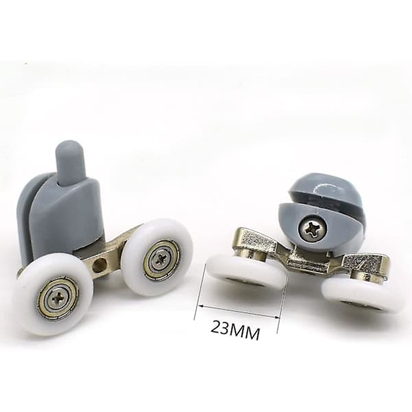 8-pak dobbelt bruserrulle 23 mm diameter badeværelse reservedele