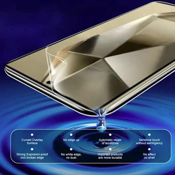 CASA 4 stk. hydrogelfilm til Samsung Galaxy S24 S23 S22 S21 S20 Ultra Plus skærmbeskytter til Samsung S24 Ultra S23 S20 S21 FE Samsung S23 Samsung S23