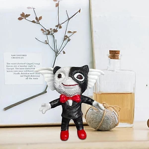 Søt Mogwai Resin Figur Halloween Samlerstatue 15cm