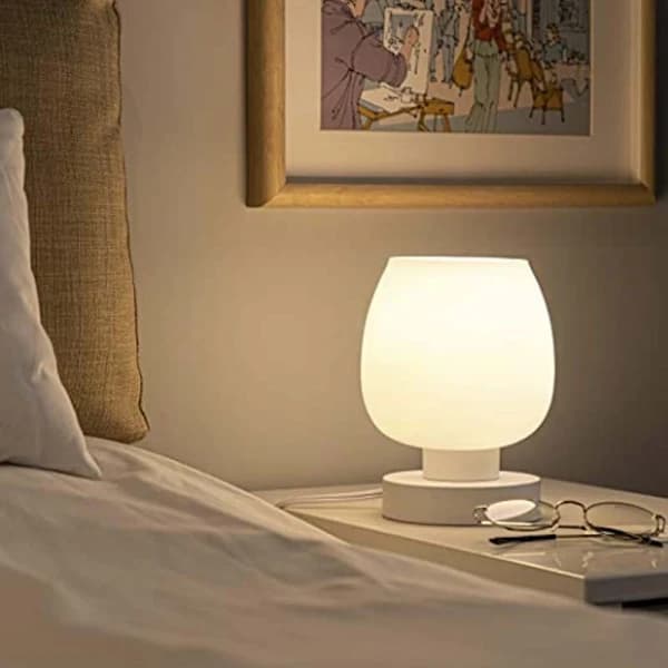 Touch-sengelampe - Moderne lille lampe til soveværelse stue
