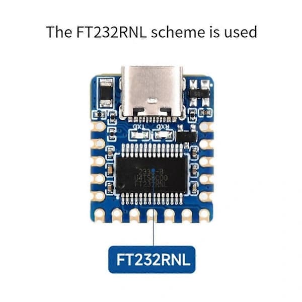 FT232 Serielt Kommunikationsmodul USB til TTL UART TYPE-C Seriel Adapter Modul 3.3V/5V Niveau til Wi