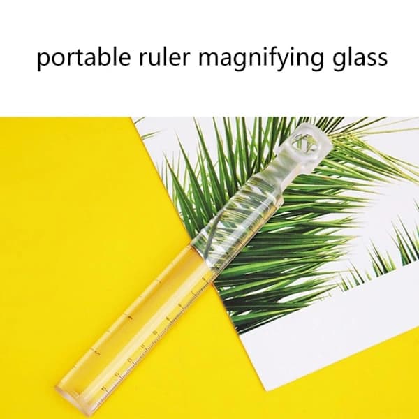 Linjal med förstoringsglas, förstoringsfält [ca]