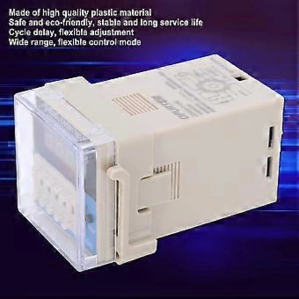 Tidsforsinkelsesrelé Justerbart 38V 10A JDM4811AC
