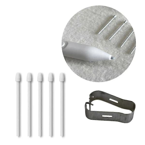 Touch Stylus Spidser med Metalklips Til Kindle Scribe Write Stylus Pen Hvid