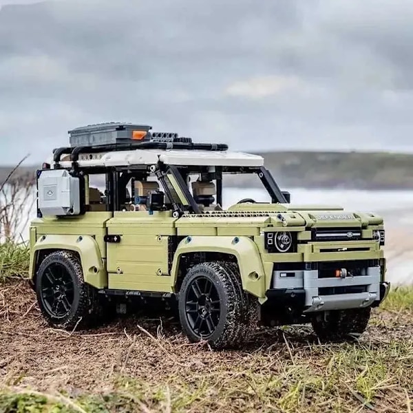 Berømte Bil Byggeklodser - 2573 Dele Off-Road Defender Superbil Model Sæt, Klods Legetøj til Børn Voksne, 2024 Gave dh5727163.Ca