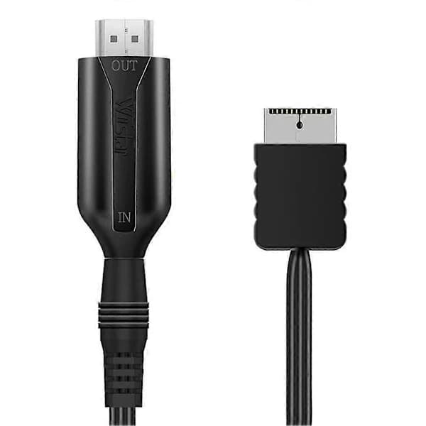 Til PlayStation 2 PS2 til HDMI-kompatibelt adapterkabel HD RCA AV lyd video x1