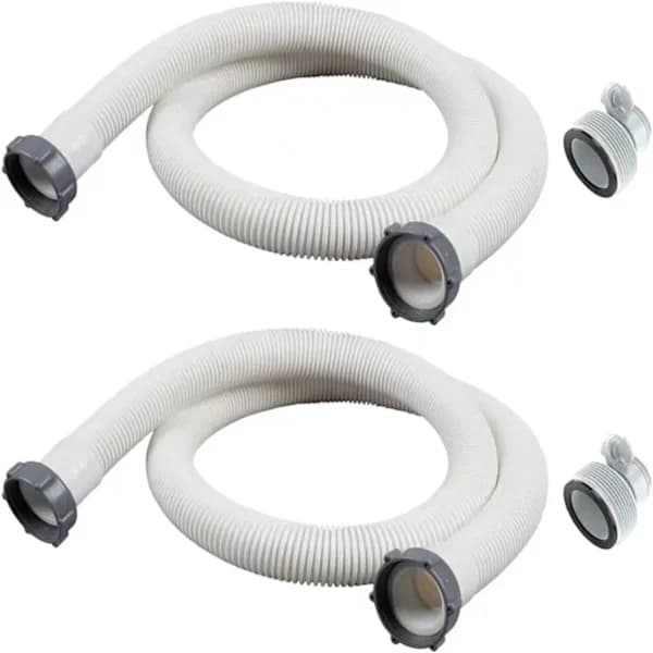 2-pack Intex Pool Slangadapter Ersättningsslang Pool Slang Filterpump Slangkopplingar