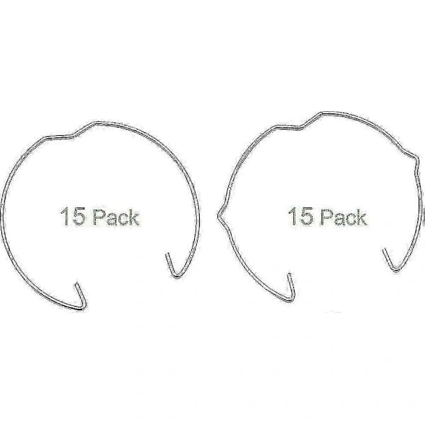 Gu10 MR16 Fastgørelsesringe til 50 mm diameter downlights - 30-pak