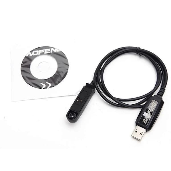 Programmeringskabel för BaoFeng UV-9R PLUS A58 BF-9700 Walkie-talkie Data