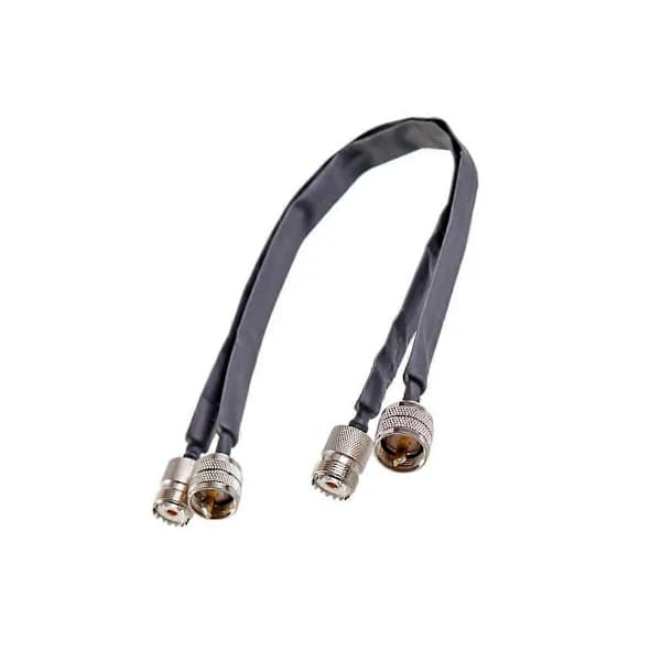 [CA] Vindus-/dørgjennomføring Flat RF Koaksialkabel SO239 UHF Hunn til UHF Hunn 50 Ohm RF Koaks Pigtail