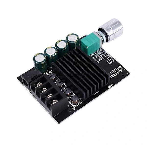 -1002L MINI Bluetooth 5.0 DC 5-24V Trådlös Audio Digital Effektförstärkare Stereo Kort 100Wx2 Bluetooth Förstärkare