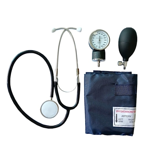 Blood Pressure Monitor Medical Stethoscope Accurate Measurement Professional Manual Cuff Sphygmomanometer