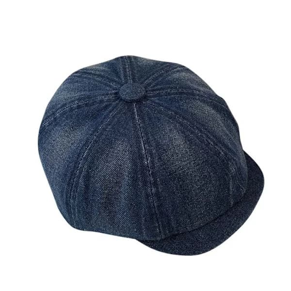 Åttkantig Hatt Basker LJUSBLÅ LJUSBLÅ ljusblå