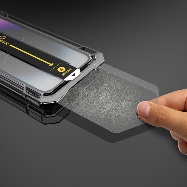iPhone 15 Pro Max Anti-spion -näytönsuoja karkaistusta lasista, läpinäkyvä Transparent