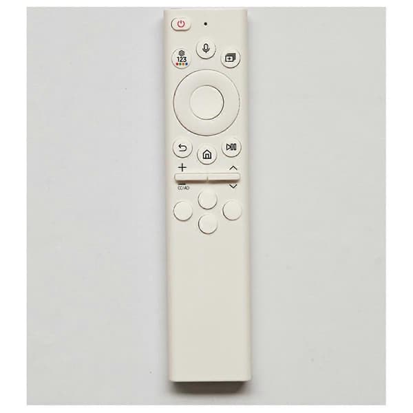 BN59-01391A Solar Röstfjärrkontroll för Frame TV med Bluetooth, Uppladdningsbar Solcell, Vit White