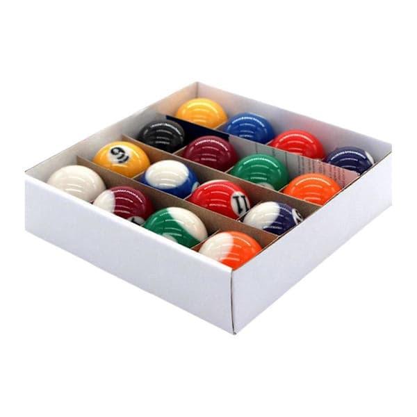 16 Små Mini Biljardbollar Poolbordsbollar Miljövänliga för Spelrum