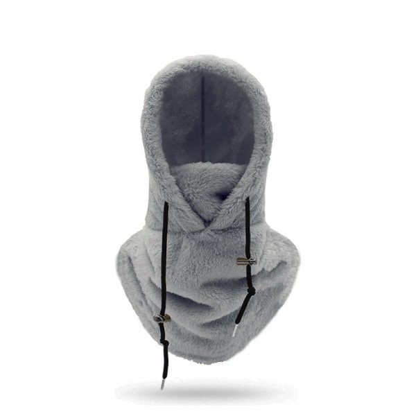 Sherpa Hood Skimasker Vinter Balaclava Kaldt Vær Vindtett Justerbar Varm Hette Deksel Hatt Caps Sjal - Perfekt Mørk Brun
