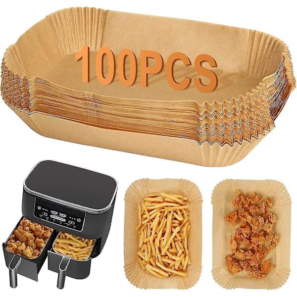 Airfryer-papper för Ninja Dual 100 st