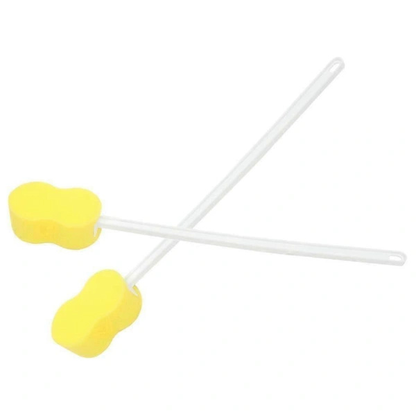 Shower Sponge with Long Handle for Effective Back Cleaning
