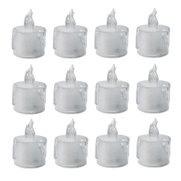 2025 12 stk. Halloween LED-lys Kreative plastlysformede lamper Displaylys