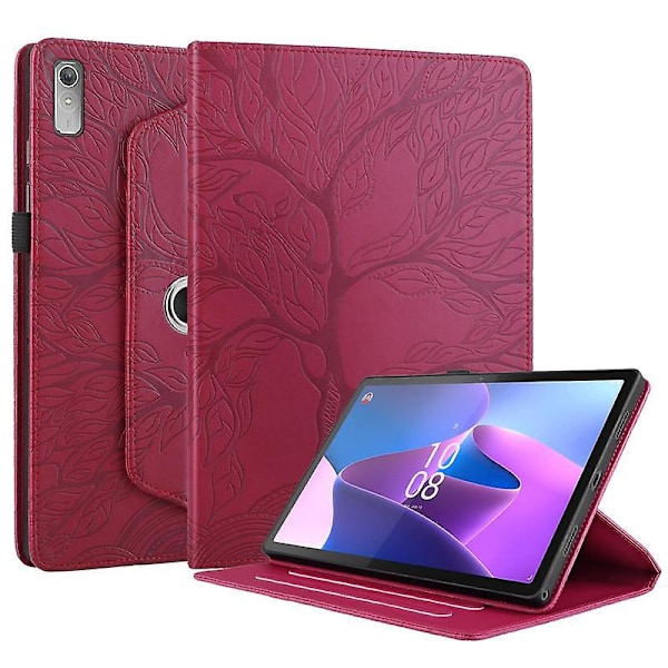 Nytt Roterende Lenovo-deksel for P11 (2. gen)/Pad Plus 11,5 tommer - 360 graders roterende stativ Red