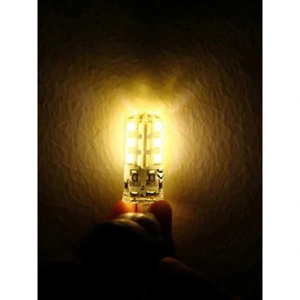 LED-lampor 220v g4 dimbara varmvitt ljus 10-pack 3w