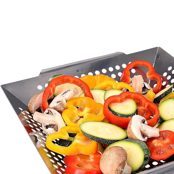 Grillkorg i rostfritt stål