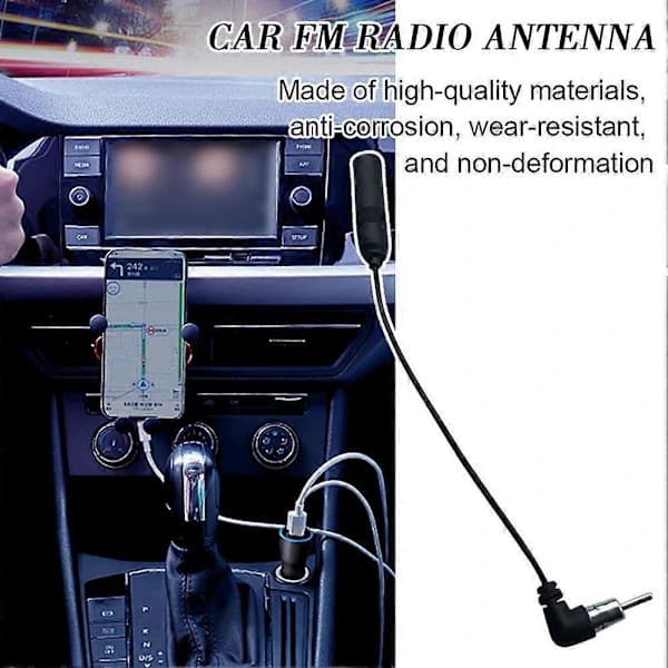 Adapter Bil Stereo Lyd Radio Antenne Adapter Antenneforlænger